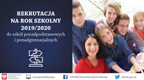 Rekrutacja do szkół ponadpodstawowych i ponadgimnazjalnych - dokument pdf do ściągnięcia